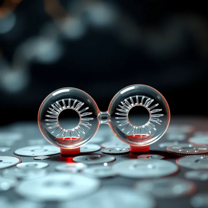 Comparison illustration of binary fission versus sexual reproduction highlighting differences