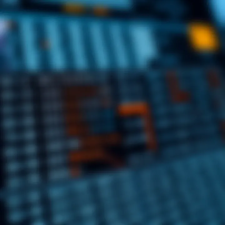 Illustration showing ASCII characters with their corresponding binary code values