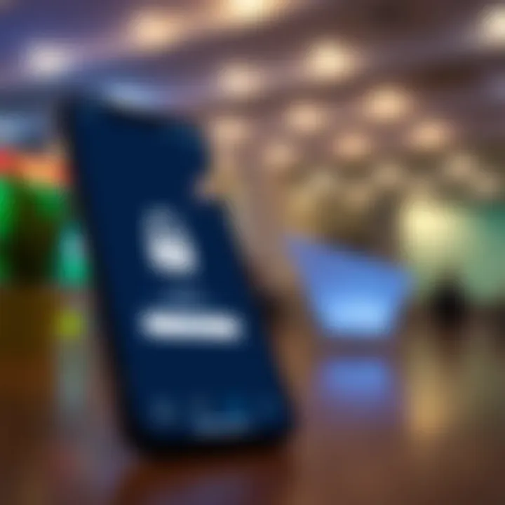 Secure login screen of a forex trading app emphasizing data protection in Pakistan