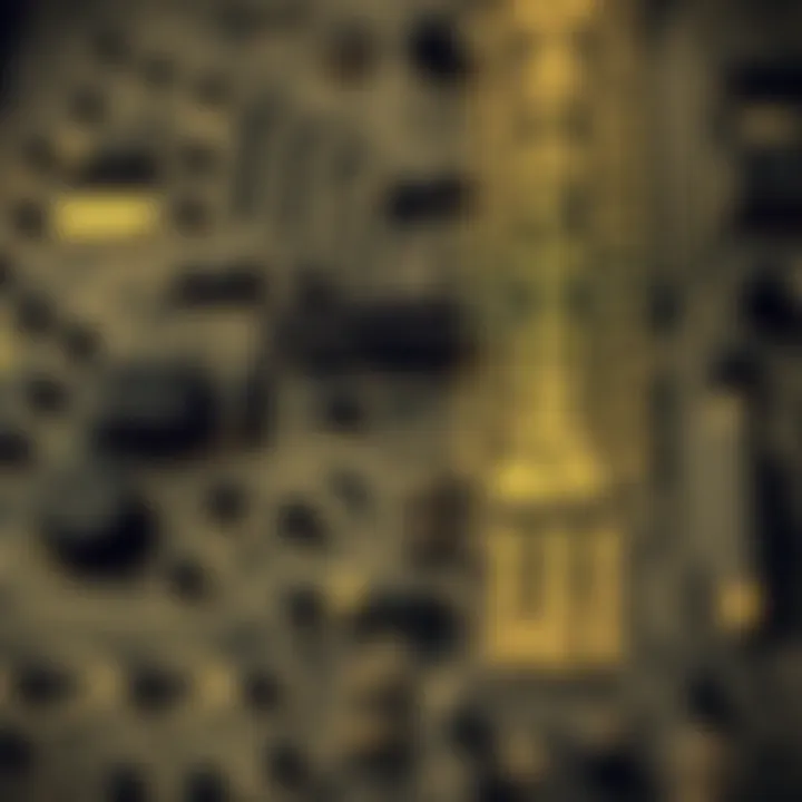 Circuit schematic illustrating the design of a binary-coded decimal decoder within a digital system