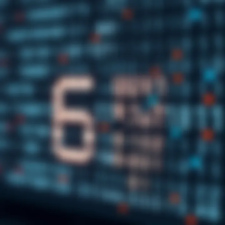 Significance of Binary Digits in Computing Systems Visual representation of binary digits highlighting their roles in digital computing and data processing