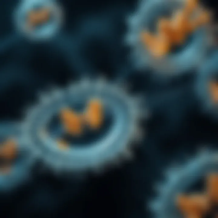 Examples of Binary Fission in Organisms Found in Pakistan Diagram highlighting key organisms in Pakistan reproducing by binary fission with cellular structures