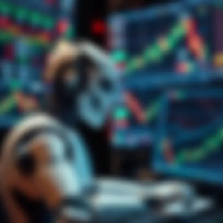 Comparison between manual trading and automated binary option robot trading on digital interfaces