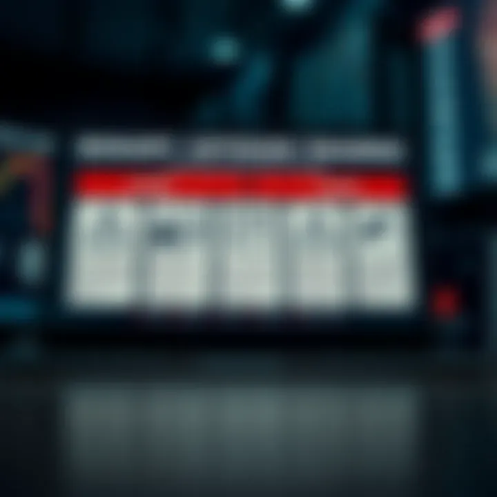 Illustration depicting common risks and scam warnings related to binary options signals