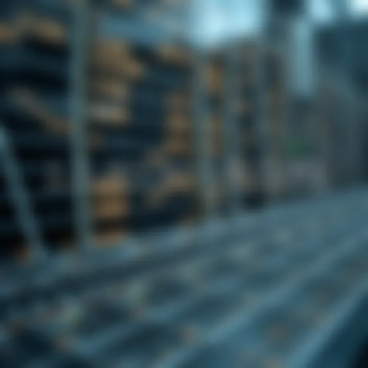 Diagram illustrating the binary search algorithm dividing the array to locate the target value