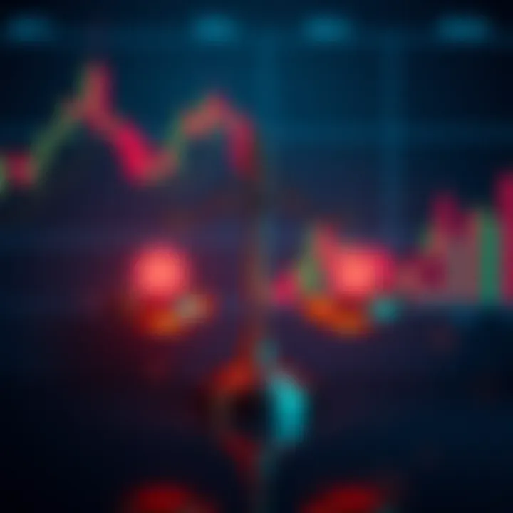 Diagram showing the balance of potential profits and risks in binary trading
