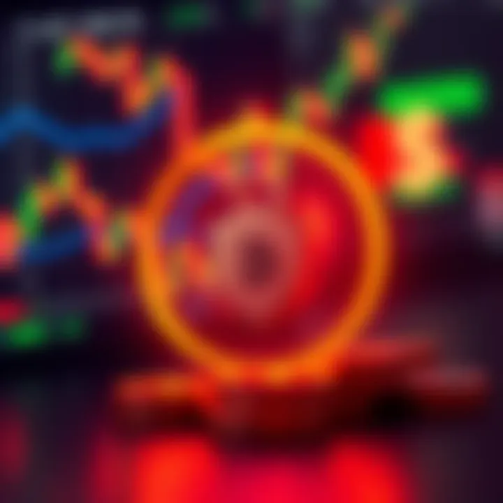 Secure online forex trading environment with shield symbol and digital currency icons