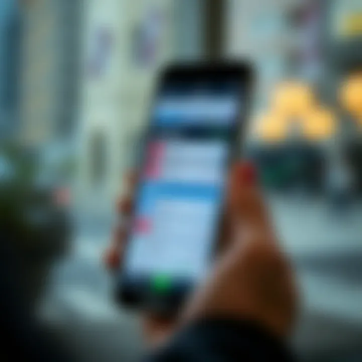 Key Features for Low Investment Trading on Mobile Apps Smartphone screen displaying essential features for low investment trading in Pakistan