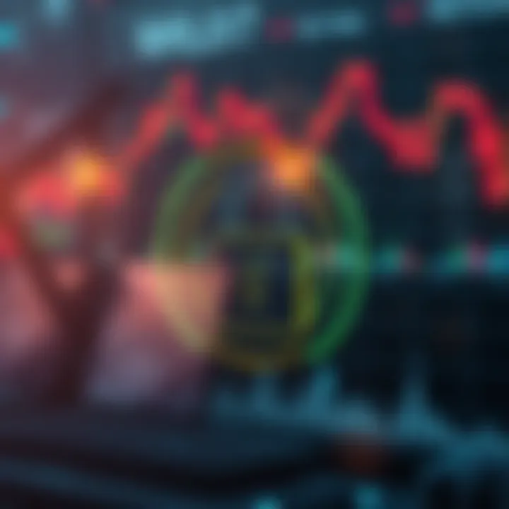 Secure digital lock icon symbolizing safety and protection for cryptocurrency trading