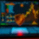 Representation of a secure digital platform for investing in gold with regulatory documents and security icons