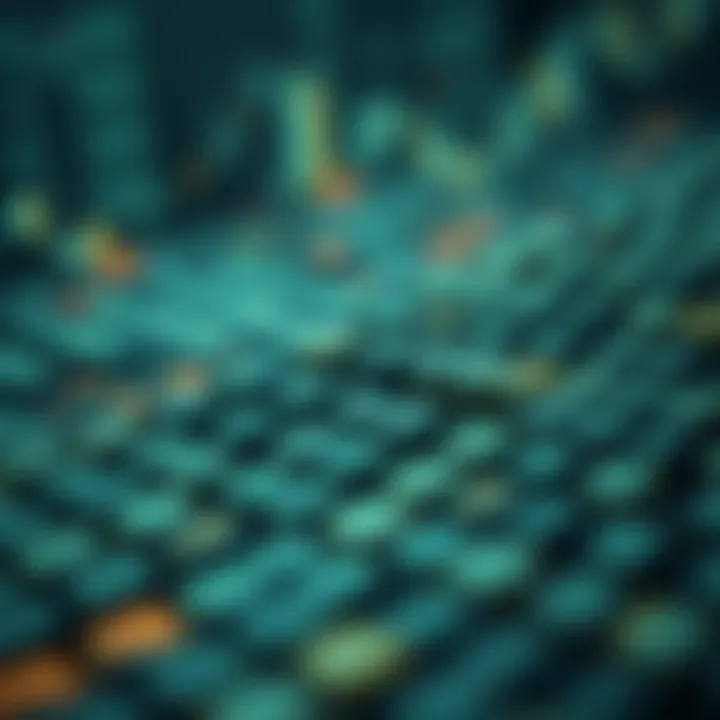 Illustration showing unsorted data elements where binary search is ineffective