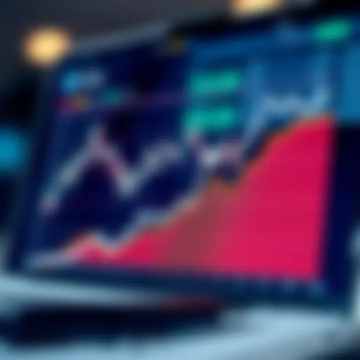 Graph showing risk assessment analytics in actuarial science