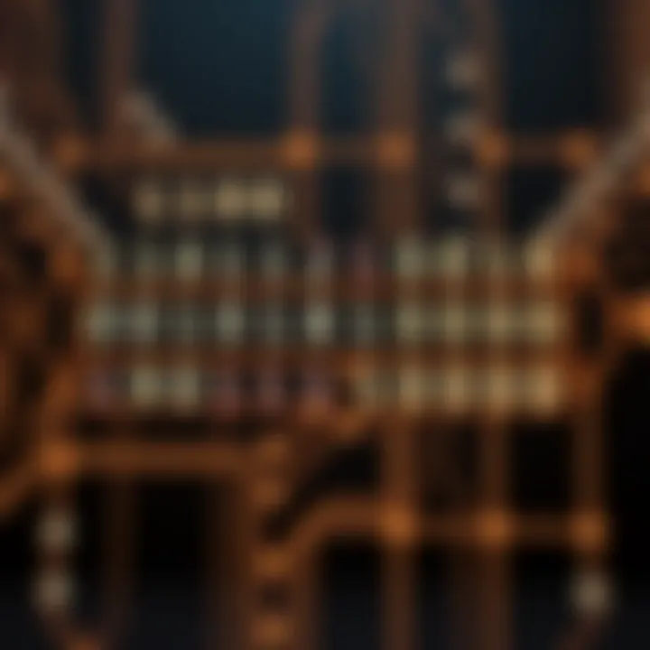 Diagram illustrating binary digits and their values in a digital circuit