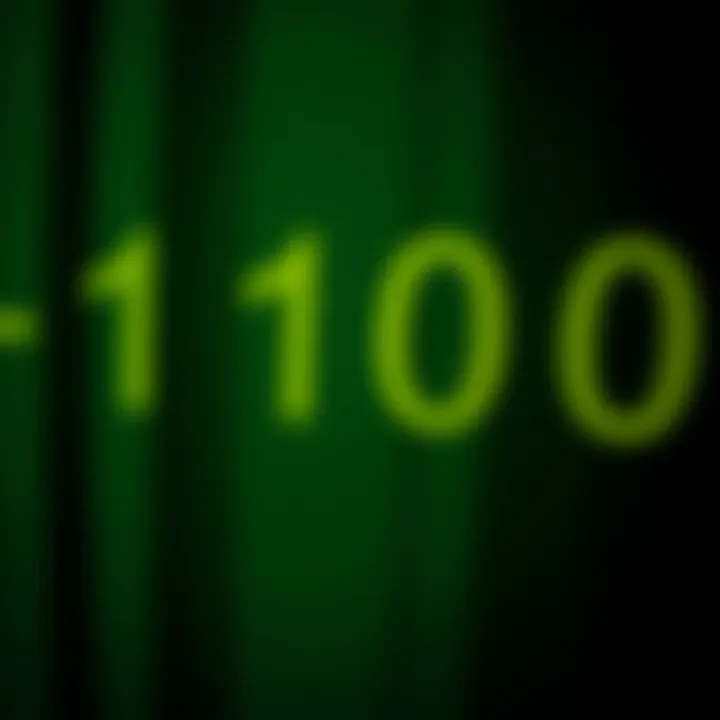 Diagram illustrating basic binary addition rules with two binary digits