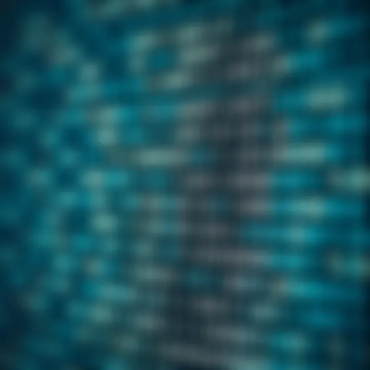 Illustration of binary code structure and its role in digital communication systems