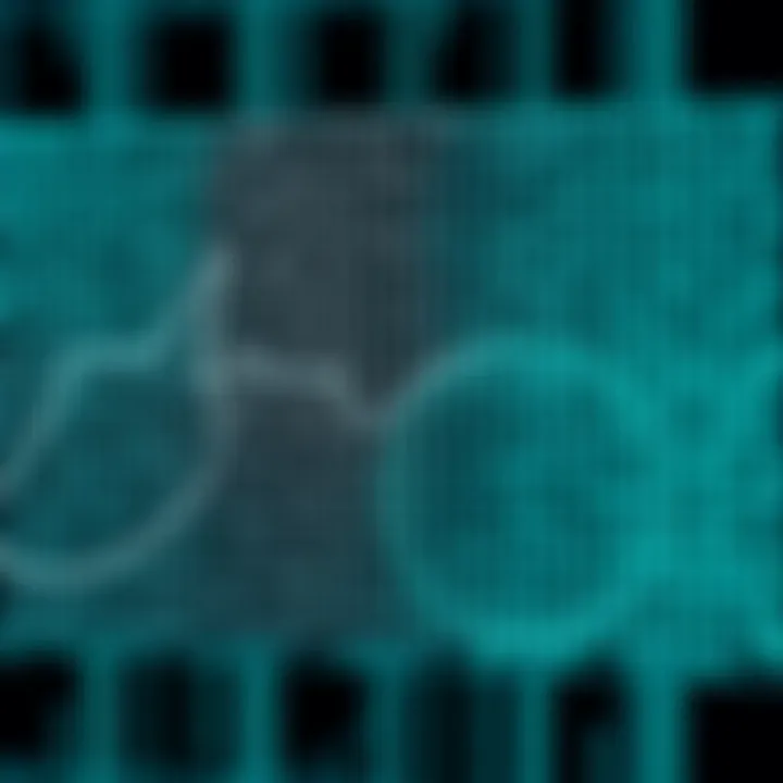 Binary Data Encoding in Modern Computing Visualization of binary data representation showing sequences of zeros and ones in digital circuits