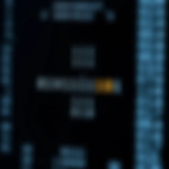 Diagram showing the concept of binary division with highlighted bits