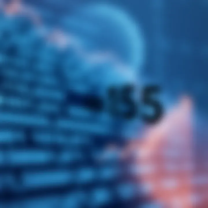 Diagram showing conversion from decimal to binary system