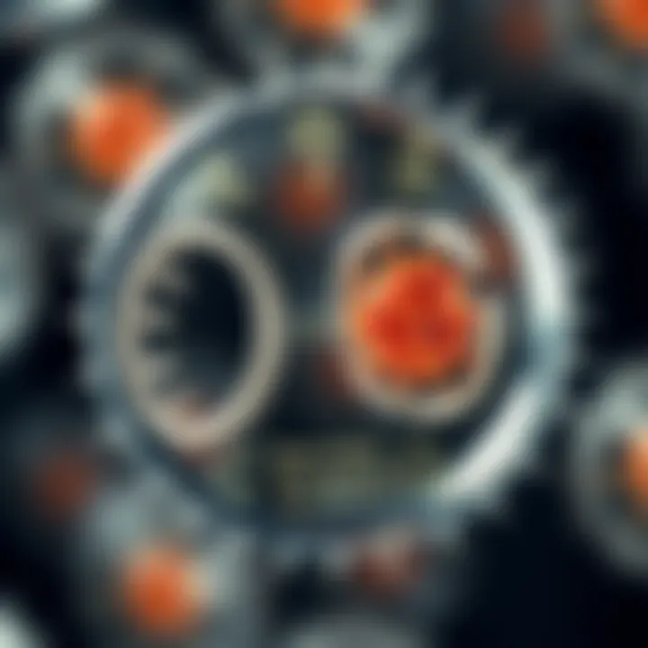 Diagram showing single-celled organism undergoing binary fission with DNA replication and cell division