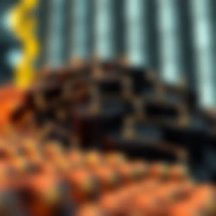 Diagram illustrating the hierarchical structure of a binary heap showing parent and child nodes