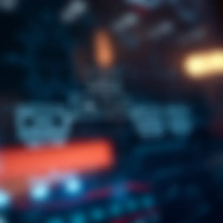 Flowchart depicting algorithmic steps for executing binary division in computing systems