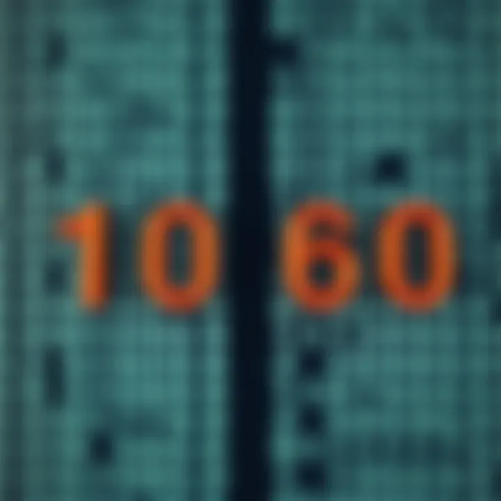 Visual comparison showing decimal numbers alongside their binary equivalents to demonstrate conversion