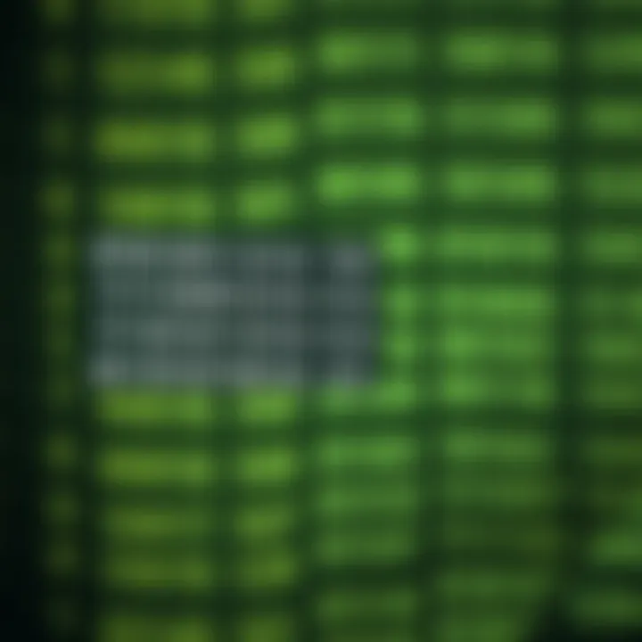 Diagram illustrating the structure of a binary number with bits represented as zeroes and ones