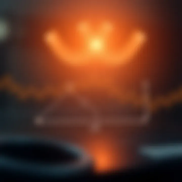 Diagram illustrating the concept of binary operations acting on elements within a mathematical set