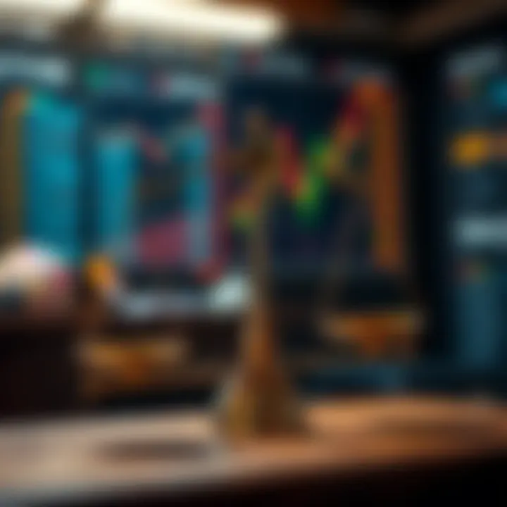 Conceptual representation of risk and reward balance for binary option traders in Pakistan