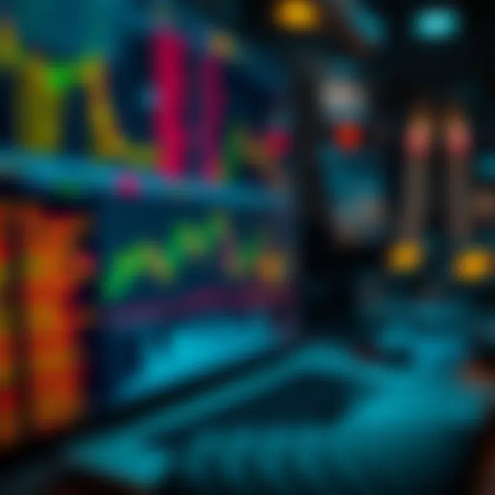 Illustration of risk management concepts and trading strategy in financial markets