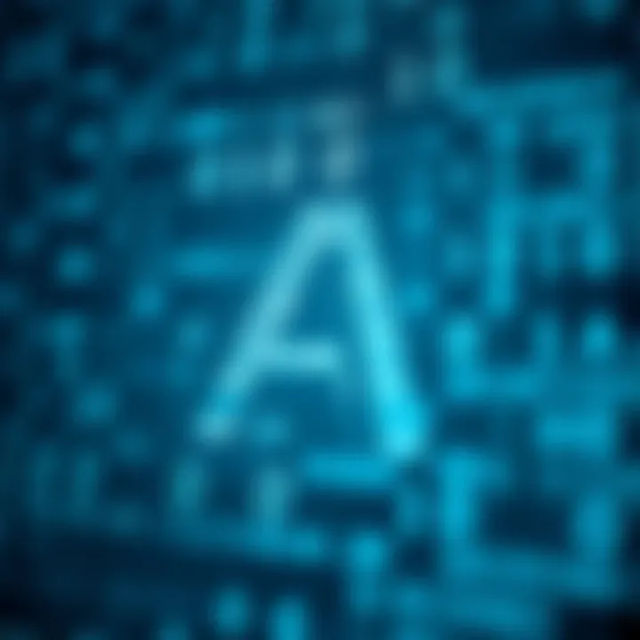 Binary Code Representation of the Letter A Diagram illustrating the binary code representation of the letter A in digital systems