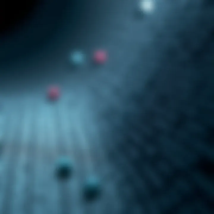 Visual representation of binary search dividing a sorted list to locate a target value