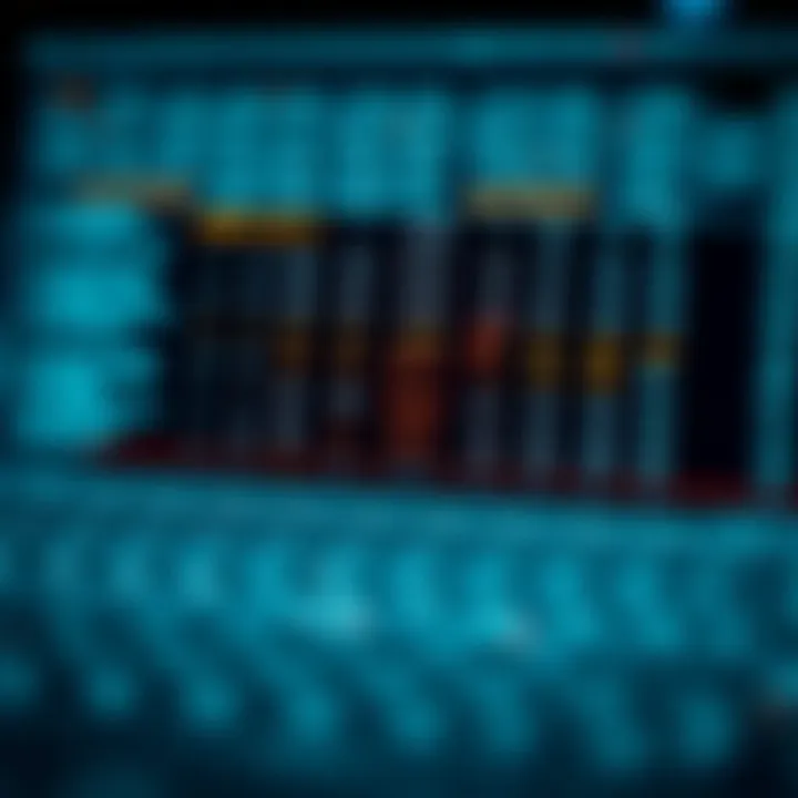 Practical example illustrating binary search steps locating a specific value in a sorted sequence