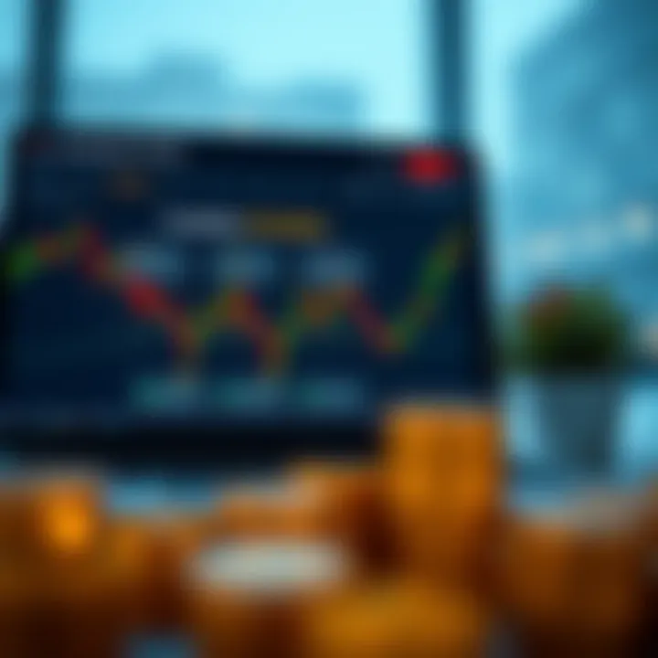 Diagram illustrating forex trading strategies and risk management concepts
