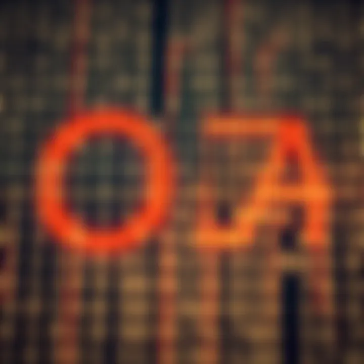 Diagram illustrating the relationship between hexadecimal and binary number systems