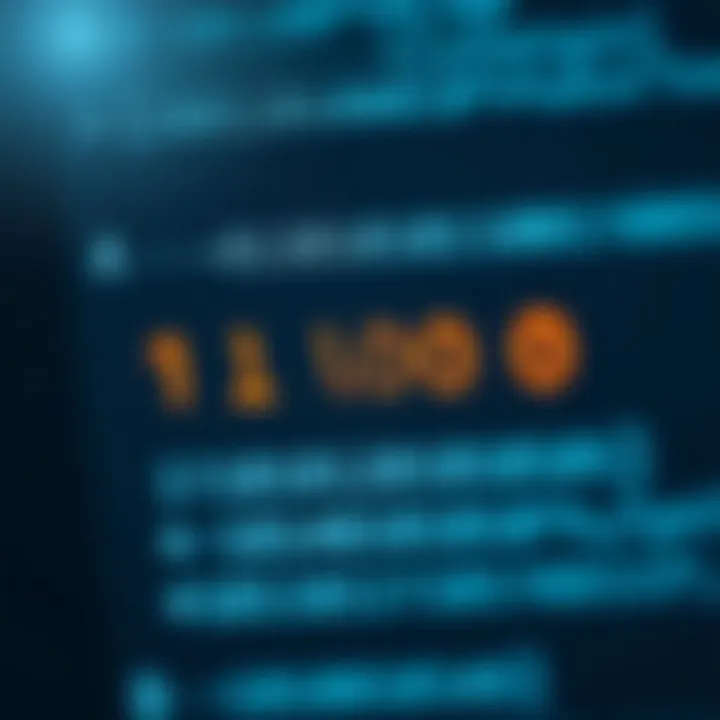 Diagram illustrating how text characters are represented as sequences of binary digits