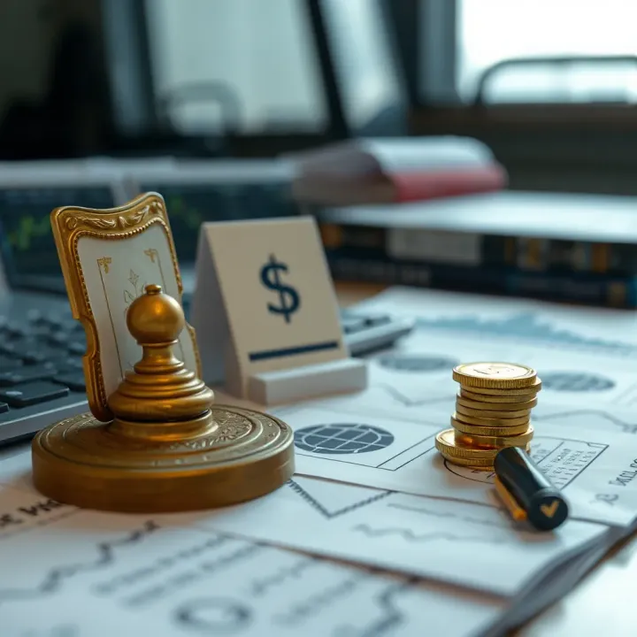 Regulatory compliance symbols and documents representing forex broker credibility in Pakistan