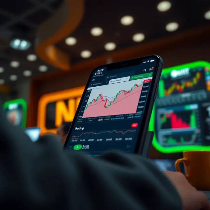 User-friendly interface of a trading application optimized for Pakistani investors