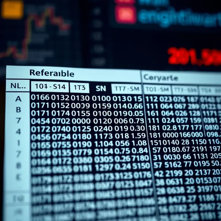 Reference Table for Hexadecimal to Binary Conversion Table showing the conversion of various hexadecimal values into corresponding binary codes