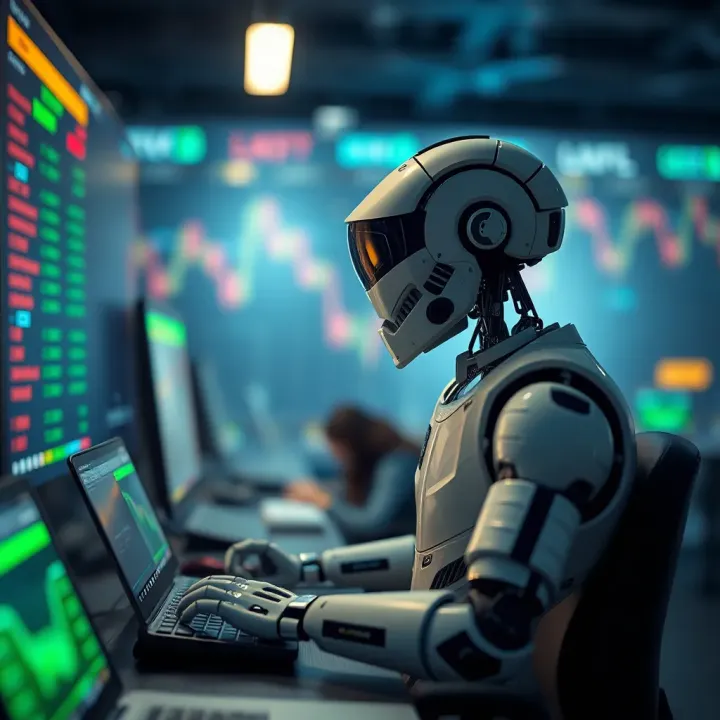 Visualization of risks and benefits associated with using crypto trading bots for automated trading