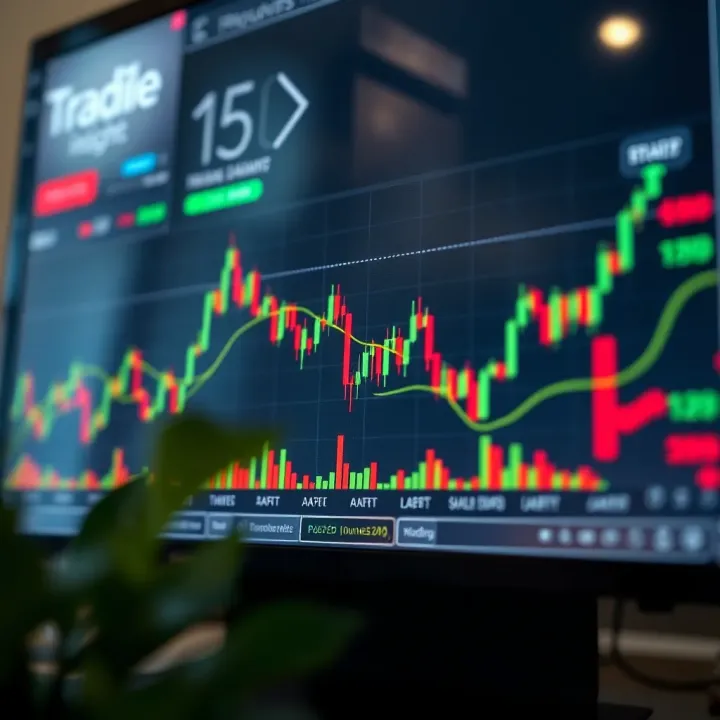Graphical representation of effective trading strategies and risk management techniques in a dynamic financial market