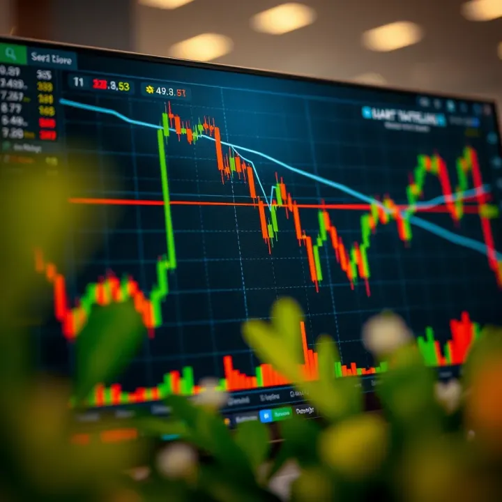 Detailed illustration of common chart patterns used in stock trading