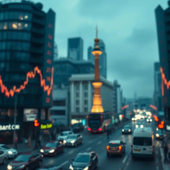 Visual representation of geopolitical events affecting Pakistan's currency pair fluctuations and trader sentiment