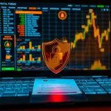 Representation of a secure digital platform for investing in gold with regulatory documents and security icons
