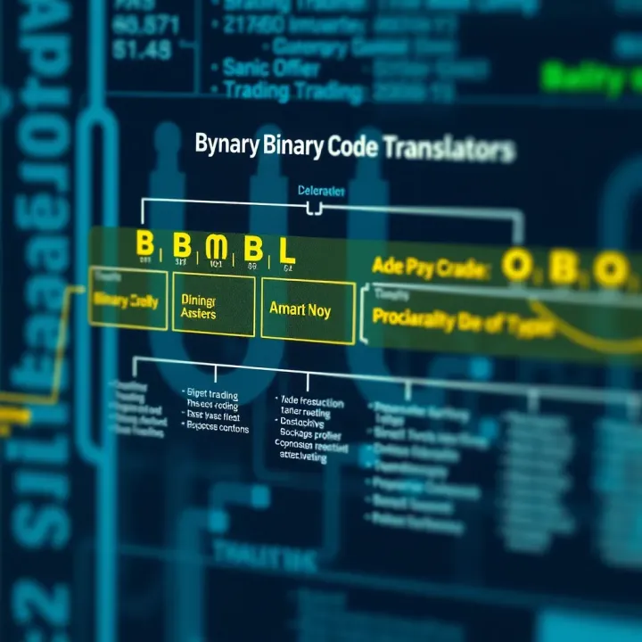 Types and Applications of Binary Code Translators Diagram showing different types of binary code translators and their applications