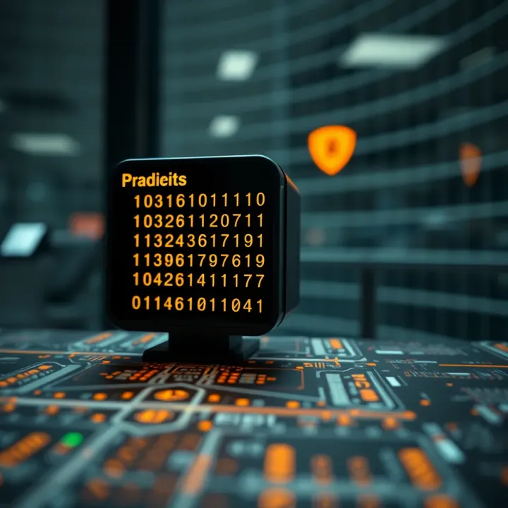 Visual representation of error detection in binary communication using parity bits