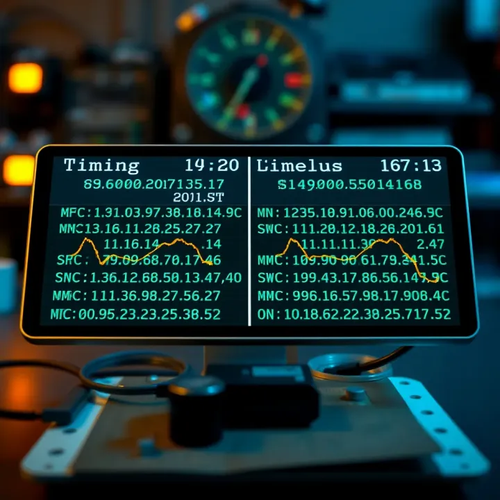 Comparison chart illustrating asynchronous versus synchronous binary counter timing