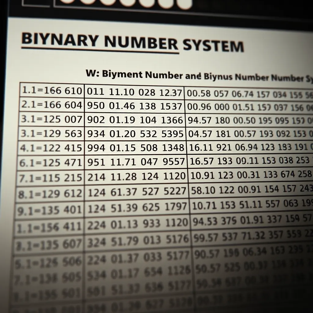 Understanding the Binary Number System : paktraderhacks