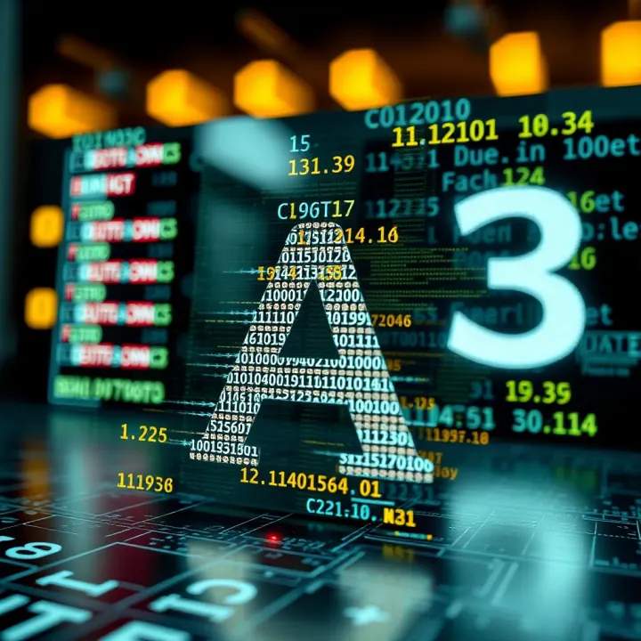 ASCII Encoding of the Letter A in Digital Communication Visual explanation of ASCII encoding showing how the letter A is encoded in digital communication devices