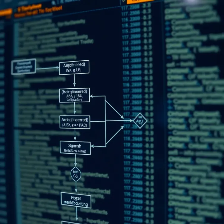 Flowchart demonstrating algorithms used in traversal and manipulation of extended binary trees